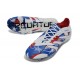 Crampon de Football adidas Predator Elite FG Blanc Bleu Rouge