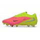 Nike Phantom 6 Elite Low FG Nouvelles Rose Limelight