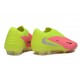 Nike Phantom 6 Elite Low FG Nouvelles Rose Limelight