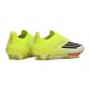Crampons adidas F50+ Laceless FG Jaune Noir