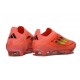 Crampons adidas F50+ Laceless FG Orange Jaune