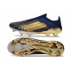 Crampons adidas F50+ Laceless FG Noir Or