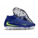 Chaussure Nike Phantom 6 Elite High FG Bleu Volt