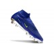Chaussure Nike Phantom 6 Elite High FG Bleu Volt