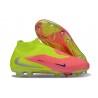 Chaussure Nike Phantom 6 Elite High FG Rose Jaune