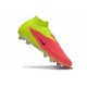 Chaussure Nike Phantom 6 Elite High FG Rose Jaune