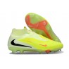 Chaussure Nike Phantom 6 Elite High FG Vert Jaune