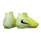 Chaussure Nike Phantom 6 Elite High FG Vert Jaune