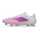 Crampons de Foot adidas F50 Elite LL FG Blanc Rose