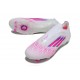 Crampons de Foot adidas F50 Elite LL FG Blanc Rose