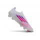Crampons de Foot adidas F50 Elite LL FG Blanc Rose