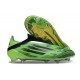 Crampons de Foot adidas F50 Elite LL FG Vert Noir