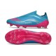 Crampons de Foot adidas F50 Elite LL FG Bleu Rose