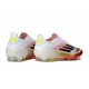 Crampons de Foot adidas F50 Elite LL FG Blanc Noir Rouge