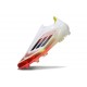 Crampons de Foot adidas F50 Elite LL FG Blanc Noir Rouge