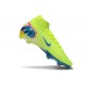 Nike Zoom Mercurial Superfly X Elite FG Limalight Voltio Bleu