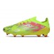 adidas F50 Elite FG Neuf Crampons Jaune Rouge Argent