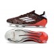 adidas F50 Elite FG Neuf Crampons Léopard Argent Rouge