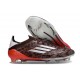 adidas F50 Elite FG Neuf Crampons Léopard Argent Rouge