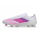 adidas F50 Elite FG Neuf Crampons Blanc Ftwr Rose Lucide