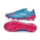 adidas F50 Elite FG Neuf Crampons X MESSI Aqua Flash Rose Lucide Cyan Lucide