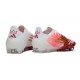 adidas F50 Elite FG Neuf Crampons Blanc Rouge Or