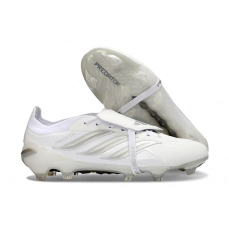 Adidas Predator 26 Elite Tongue FG Nouvelle Blanc Argent