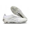 Adidas Predator 26 Elite Tongue FG Nouvelle Blanc Argent