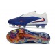 Nike Phantom 6 Elite Low FG Nouvelles Bleu Rapide Blanc