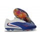 Nike Phantom 6 Elite Low FG Nouvelles Bleu Rapide Blanc