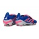 Adidas Predator 26 Elite Tongue FG Nouvelle Bleu Rapide Rose Explosif