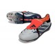 Adidas Predator 26 Elite Tongue FG Nouvelle Gris Rouge Noir