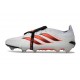 Adidas Predator 26 Elite Tongue FG Nouvelle Blanc Rouge Noir