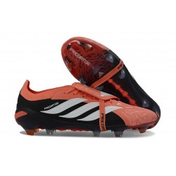 Adidas Predator 26 Elite Tongue FG Nouvelle Orange Noir Blanc