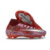Chaussures Neuf Nike Mercurial Superfly 10 Elite FG Safari Rouge Argent