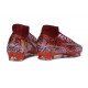Chaussures Neuf Nike Mercurial Superfly 10 Elite FG Safari Rouge Argent