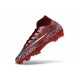 Chaussures Neuf Nike Mercurial Superfly 10 Elite FG Safari Rouge Argent