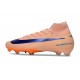 Chaussures Neuf Nike Mercurial Superfly 10 Elite FG Orange Bleu