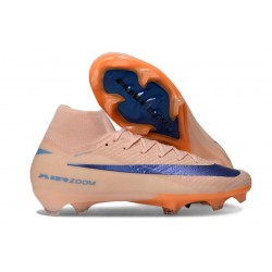 Chaussures Neuf Nike Mercurial Superfly 10 Elite FG Orange Bleu
