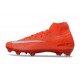 Chaussures Neuf Nike Mercurial Superfly 10 Elite FG Rouge Blanc