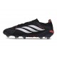 Crampons Adidas Predator 26 Elite FG Noir Blanc Rouge