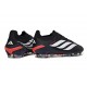 Crampons Adidas Predator 26 Elite FG Noir Blanc Rouge