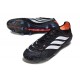 Crampons Adidas Predator 26 Elite FG Noir Blanc Rouge
