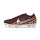 Nike Air Zoom Mercurial Vapor 16 Elite FG Rouge Argent Noir 