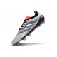 Crampons Adidas Predator 26 Elite FG Gris Noir Rouge