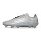 Crampons Adidas Predator 26 Elite FG Gris Argent