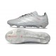 Crampons Adidas Predator 26 Elite FG Gris Argent