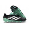 Crampons Adidas Predator 26 Elite FG Noir Vert Blanc