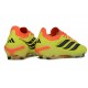 Crampons Adidas Predator 26 Elite FG Jaune Rouge Noir