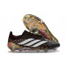 Adidas Predator Elite Low FG Nouvelles Noir Or Blanc